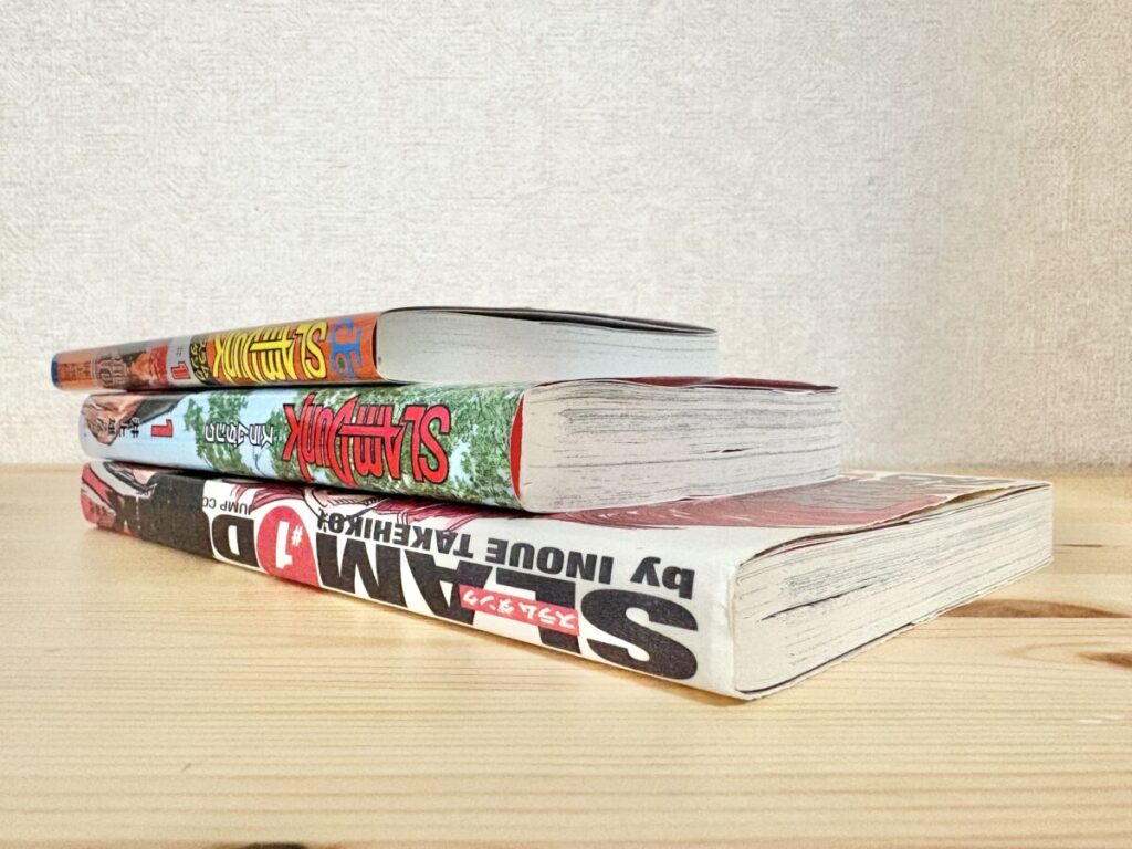 スラムダンクの新装再編版・完全版のボリューム